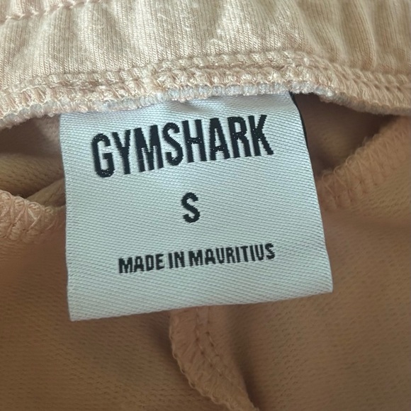 Gymshark Women's Light Pink Crest Joggers with Logo Small - Picture 4 of 5